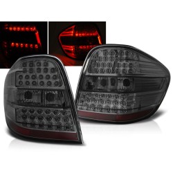 MERCEDES M-KLASA W164 05-08 - zadné LED svetlá dymová