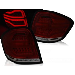 MERCEDES M-KLASA W164 09-11 - zadné LED svetlá červeno dymová LED BAR