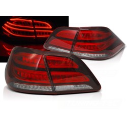 MERCEDES M-KLASA W166 11-15 - zadné LED svetlá červeno biela LED BAR