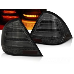 MERCEDES W203 SEDAN 00-04 - zadné LED svetlá dymové s dynamickým blinkerom
