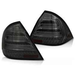 MERCEDES W203 SEDAN 04-07 - zadné LED svetlá dymové s dynamickým blinkerom