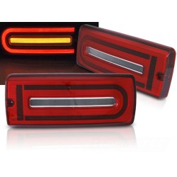 MERCEDES W461/W463 G-CLASS 90-18 - zadné LED svetlá červeno biela