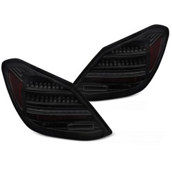 Mercedes triedy C W205 2014-2021 - zadné LED svetlá dymové SEQ pre model s OEM žiarovkovými svetlami
