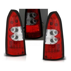 OPEL ASTRA G 97-04 COMBI - zadné LED svetlá červeno biela
