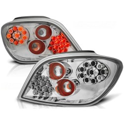 PEUGEOT 307 01-07 HTB - zadné LED svetlá chrom