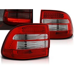 PORSCHE CAYENNE 02-06 - zadné LED svetlá červeno biela