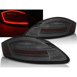 PORSCHE BOXSTER 987 / CAYMAN 05-08 - zadné LED svetlá dymová LED BAR s dynamickým blinkerom