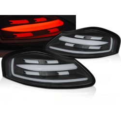 PORSCHE BOXSTER 986 96-04 - zadné LED svetlá čierna LED BAR s dynamickým blinkrom