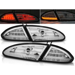 SEAT LEON 05-09 - zadné LED svetlá chrom