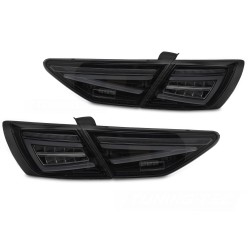 Seat Leon III 5F 2012-2020 Hatchback OEM žiarovka - zadné LED svetlá čierna dymová