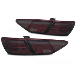 Seat Leon III 5F 2012-2020 Hatchback OEM LED - zadné LED svetlá červená dymová