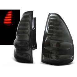 TOYOTA LAND CRUISER 120 03-09 - zadné LED svetlá dymová