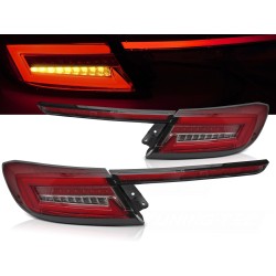 Toyota GR86 2021- - zadné LED BAR svetla ČERVENOBIELA