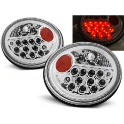 VW NEW BEETLE 98-05 HTB. / CABRIO - zadné LED svetlá chrom