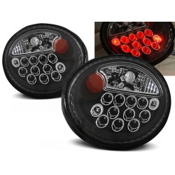 VW NEW BEETLE 98-05 HTB. / CABRIO - zadné LED svetlá čierna