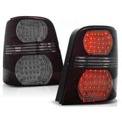 VW TOURAN 03-10 - zadné LED svetlá červeno dymová