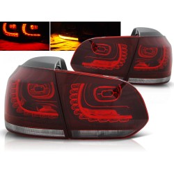 VW GOLF 6 08-12 HTB. - zadné LED svetlá červeno biele