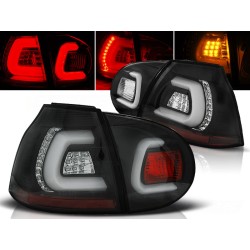 VW GOLF 5 03-09 HTB. - zadné LED svetlá čierne LED BAR