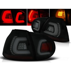 VW GOLF 5 03-09 HTB. - zadné LED svetlá čierno dymové LED BAR