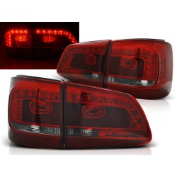 VW TOURAN 10- - zadné LED svetlá červeno dymová
