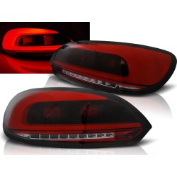 VW SCIROCCO III 08-14 - zadné LED svetlá červeno dymová LED BAR
