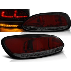 VW SCIROCCO III 08-14 - zadné LED svetlá červeno dymová