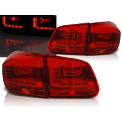 VW TIGUAN 11-15 - zadné LED svetlá červená