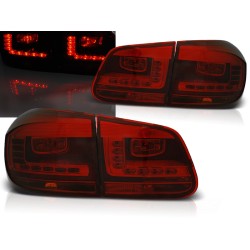 VW TIGUAN 11-15 - zadné LED svetlá červeno dymová