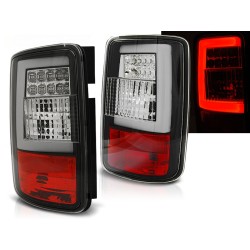 VW CADDY 03-14 - zadné LED svetlá čierna LED BAR