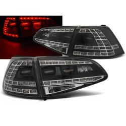 VW GOLF 7 13-17 HTB. - zadné LED svetlá čierna GTI LOOK