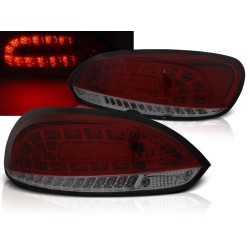 VW SCIROCCO III 08-14 - zadné LED svetlá červeno dymová