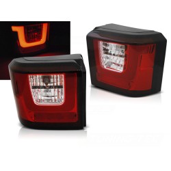 VW T4 90-03 - zadné LED svetlá červeno biela LED BAR