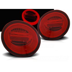 VW NEW BEETLE 98-05 - zadné LED svetlá červeno biele LED BAR s dynamickým blinkerom