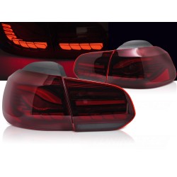 Volkswagen GOLF 6 2008-2013 - Zadné LED svetlá ČERVENÁ OLED