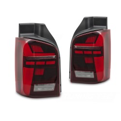 Volkswagen T5 04/2003-2009 / 2010-2015 - zadný LED BAR SEQ svetla červená