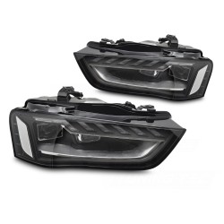Audi A4 B8 2012-2015 - Predné FULL LED svetlá SEQ DRL