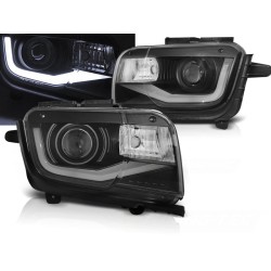 CHEVROLET CAMARO 09-13 - přední čierna světla TUBE LIGHT