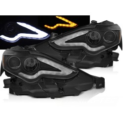 LEXUS IS 13-16 - predné čierna svetlá LED PROJECTOR TUBE