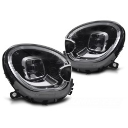 Mini Cooper R60/R61 2010-2016 - predné svetlá FULL LED DRL TUBE čierna