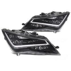 Seat Leon III 5F 2012-2016 - Predné FULL LED svetlá DRL