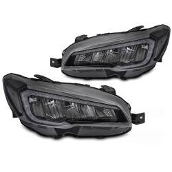 SUBARU WRX 2014-2022 - predné LED svetlá TUBE LIGHT čierna