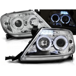 TOYOTA HILUX 05-11 - predné chrom svetlá ANGEL EYES