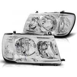 TOYOTA LAND CRUISER FJ100 98-04 - predné chrom svetlá