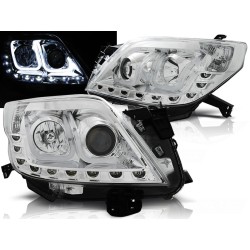 TOYOTA LAND CRUISER 150 09-13 - predné chrom svetlá TUBE LIGHT