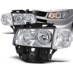 VW T4 96-03 - predné chrom svetlá ANGEL EYES