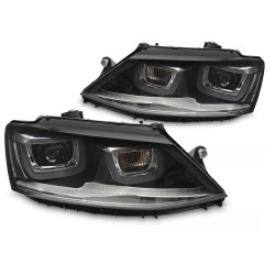Volkswagen Jetta VI 2011-2018 - Predné U-LED svetlá DRL