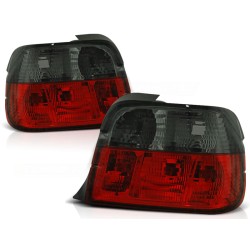 BMW E36 90-99 COMPACT - zadné svetlá červeno dymová
