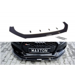 Maxton Design Racing Splitter pod originálny predný nárazník Audi RS3 (8V) facelift sportback
