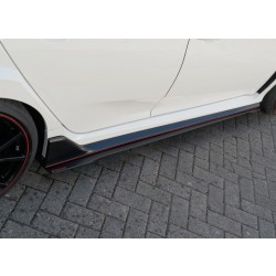 Maxton Design Racing difúzory bočných prahov pre Honda Civic X Type R (2017-)