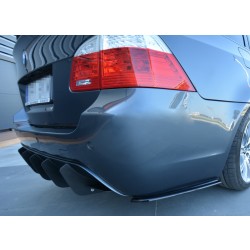 Maxton Design bočné splittery zadného nárazníka pre BMW radu 5 (E60 / E61) M-pack (2003-2010)